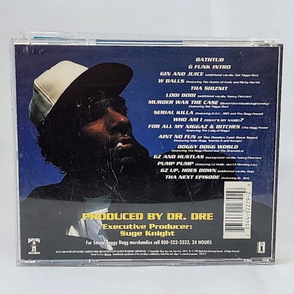 Snoop Doggy Dogg Doggystyle CD Explicit Lyrics Hip Hop Rap 1993 Music Album‎ - Picture 3 of 4
